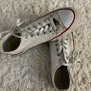 White Low tip Converse